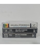 MELISSA ETHERIDGE Cassette Tape Lot Of 3 Never Enough Brave &amp; Crazy Rock... - €7,78 EUR