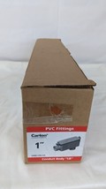 BOX OF 10, CARLON E986F NON-METALLIC PVC CONDUIT BODY FITTING, TYPE LB, ... - $1,498.15 MXN