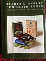 Readers Digest Condensed Books Summer 1970 vol 3 First Edition w/  Dust Jacket - £3.97 GBP