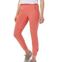 Denim &amp; Co. Active French Terry Jogger Pants w/ Ankle Pleat X LARGE (616) - $21.78
