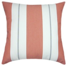 Sunbrella Relate Persimmon II Indoor/Outdoor Striped Pillow - $30.95