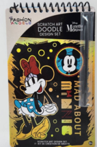 Disney Minnie Mouse Fashion Angels Scratch Art Doodle Design Set - $16.71