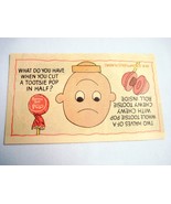 1965 Tootsie Pop Color Ad What do you have when you cut a Tootsie Pop in... - €6,93 EUR