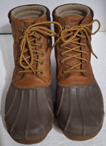 Sperry Outdoor Waterproof Water Resistant Duck Boots Size 8.5 Men’s - $25.22