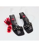 Chilis Escape Thong Sandals Black US 6.5M  #C043 - $365.00 MXN
