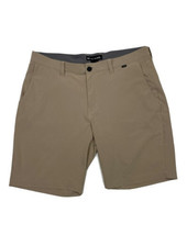 Travis Mathew Men Size 38 (Measure 38x9) Beige Cruiser Hybrid Shorts - $10.18