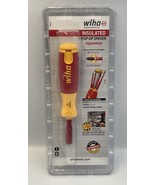 Wiha 28393 Insulated Slim Line Precision Pop Up Screwdriver Set, Slotted JP - $44.50