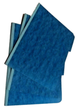 ACCO Pressboard Folder Sky Blue Flexible Spring-Single Style Fastener Lo... - £5.87 GBP