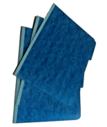 ACCO Pressboard Folder Sky Blue Flexible Spring-Single Style Fastener Lo... - £5.77 GBP