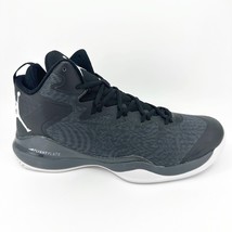 Jordan Super Fly 3 Black White Dark Grey Mens Basketball Sneakers 684933 003 - £106.15 GBP