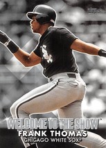 2022 Topps Welcome To The Show #WTTS10 Frank Thomas Chicago White Sox ⚾ - £0.69 GBP