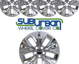 FITS 2021-2023 Nissan Rogue SV 18&quot; Chrome Wheel Skins # 8826P-C SET/4 NEW - $139.98