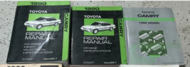 Manuel De Réparation Et De Service De Toyota Camry 1990 Avec Câblage OEM - £53.18 GBP