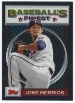 2020 Topps Finest Flashbacks #151 Jose Berrios - Minnesota Twins - £3.19 GBP