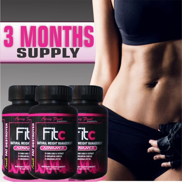 Primary image for Fit C Advance: BURN The BELLY FAT on 100% Natural Way 3 Month Supply(20% OFF)