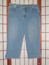 Sonoma lifestyle denim capri jeans sz 14 thumb200