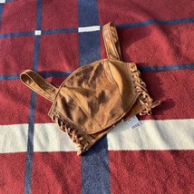 Urban outfitters brown corset like crop top Women’s S - $50.00