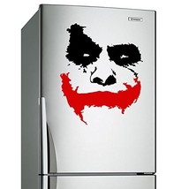 ( 31&#39;&#39; x 26&#39;&#39;) Vinyl Wall Decal Scary Joker Face &quot;Why So Serious?&quot; Movie... - £24.66 GBP