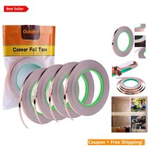 4 Pack Double-Sided Copper Foil Tape for DIY Crafts and Electrical Repai... - $26.68