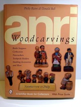 ANRI Woodcarving Book &amp; Price Guide Bottle Stoppers Nutcrackers Charles Dickens  - £50.69 GBP