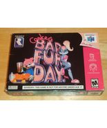 Nintendo 64 N64 Conker&#39;s Bad Fur Day Video Game with Box, Tested and Wor... - £139.43 GBP