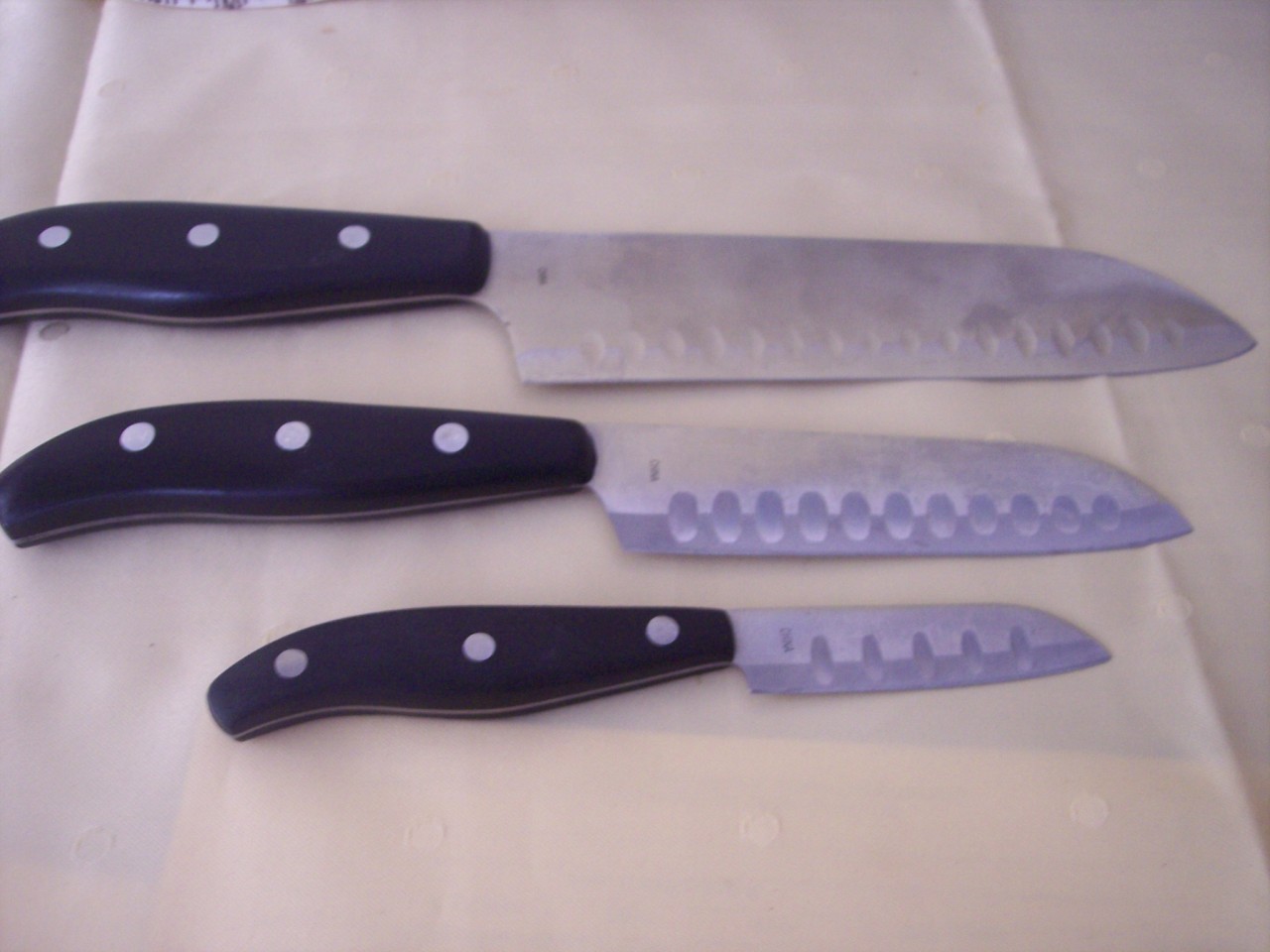 * 3 Hampton Forge Magna 12"  Santoku Knife - $48.02