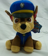 Gund Paw Patrol Nice Soft Chase Police Dog 8&quot; Plush Stuffed Animal Toy New - £14.32 GBP