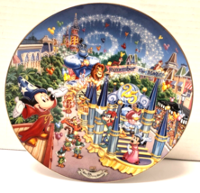 Disney Remember The Magic Parade Collectors Plate Bradford Exchange - $24.75