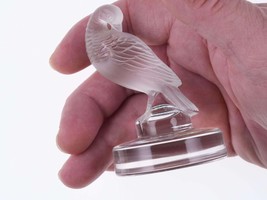 French Lalique Bird paperweight - $98.75