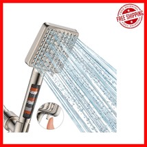 Filtered Shower Head - 6 Modes High Pressure for Spa-like Home Experience - $46.55