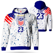 Emily Fox #23 USWNT Soccer FIFA Women&#39;s World Cup Hoodie  - £43.02 GBP+
