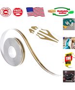 Versatile 32 FT Gold Auto Pinstripe Tape - Waterproof for Cars &amp; Trailers - $315.55 MXN