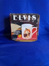 SET OF 4 - ELVIS PRESLEY - COLLECTORS MUGS - W/ BOX - 50TH ANNIVERSARY - EX - $18.69
