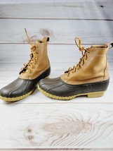 L.L. Bean Original 8&quot; Bean Boot Mens Sz  10 Waterprood Duck Rain Boots 175052 - £39.90 GBP
