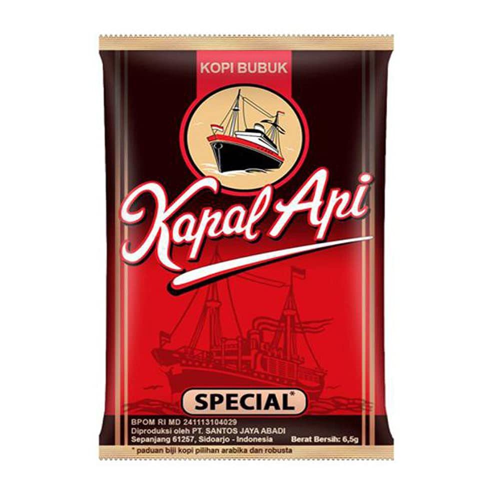 50 pack x Kapal Api Special Coffee Ground (Coffee Powder) 6.5 gr - $55.79