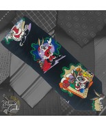 VTG Looney Tunes Mania Bugs Bunny and Friends Christmas Holiday Neck Tie... - $16.00