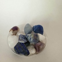 Semi-Precious Stones for Jewelry Crafts, Blue Purple Clear Gemstones, Quartz image 11