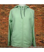 New York laundry Athletic Hooded Zippered Jacket Green Size Small Hoodie - $14.95