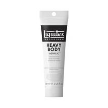 Liquitex Professional Heavy Body Acrylic Paint 59 ml tube, Titanium White  - £17.03 GBP