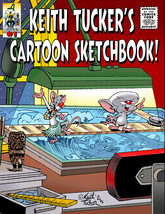 Keith Tucker&#39;s Cartoon Sketchbook-with original KT quick sketch- #01 - £23.45 GBP
