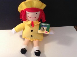 Kohls Plush Stuffed Animal Toy Doll Madeline 2016 Yellow Coat  - £10.09 GBP
