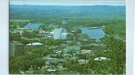 Aerial View Postcard Memorial Park Sorin Bluff Red Wing, Minnesota - £3.53 GBP