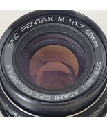 Asahi Pentax M SMC 50mm f/1.7 Standard K Mount Lens Japan Vintage w/ Filter - $73.94 CAD