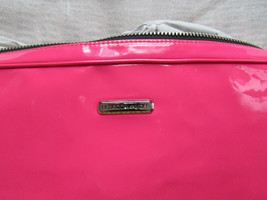 Rebecca Minkoff Laptop Messenger Bag 15&quot; Sleeve Fluoro Pink $275 Store Display - £75.93 GBP