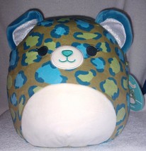 Squishmallows Enos the Camo Leopard 11&quot;H Plush NWT - £21.68 GBP