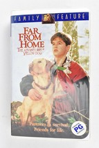 Far From Home The Adventures of Yellow Dog VHS Tape Clamshell Case - £6.29 GBP