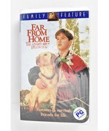 Far From Home The Adventures of Yellow Dog VHS Tape Clamshell Case - £6.24 GBP