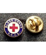 Vintage Red Cross Blood Donor C.R.C.S. Pin Stamped C. Lamond Montreal - $58.74 CAD