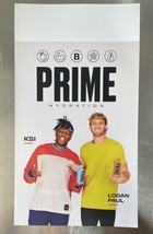 PRIME HYDRATION  Official Advertisement Logan Paul x KSI 10in×15in Card ... - £14.41 GBP