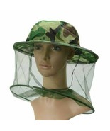 Camouflage Mosquito Bug Insect Net Bee Mesh Head Face Protect Fishing Hat - €4,15 EUR